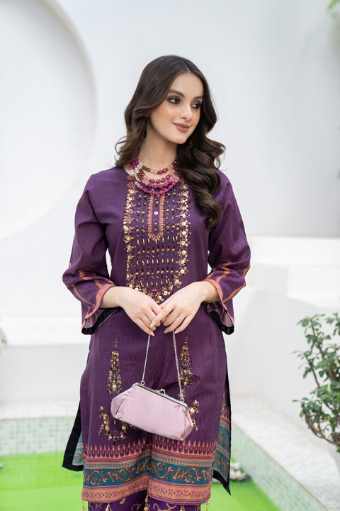 Zaiwa Embroidered Lawn ZC13