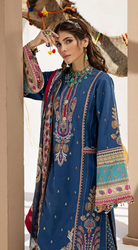 Luxury Ready to Wear Embroidered Lawn Collection by Anaya 04