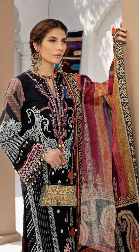 Luxury Ready to Wear Embroidered Lawn Collection by Anaya 05