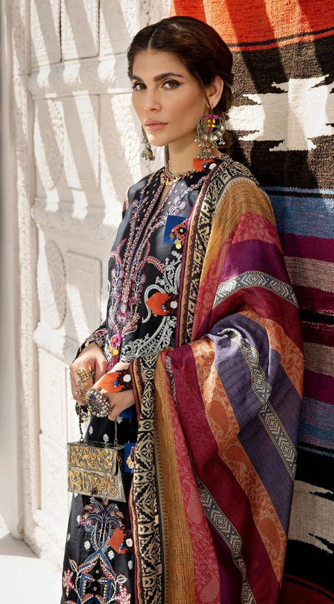 Luxury Ready to Wear Embroidered Lawn Collection by Anaya 05