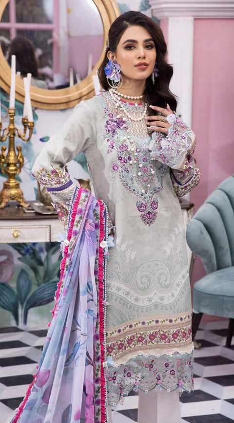 Anaya by Kiran Chaudhry Viva  Lawn Ready to Wear 3 Pcs Dress 17