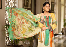 Ready to Wear 3 Pcs Embroidered Lawn Collection 01