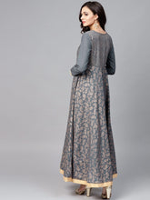 Block Printed Ready to Wear dress by Zaiwa