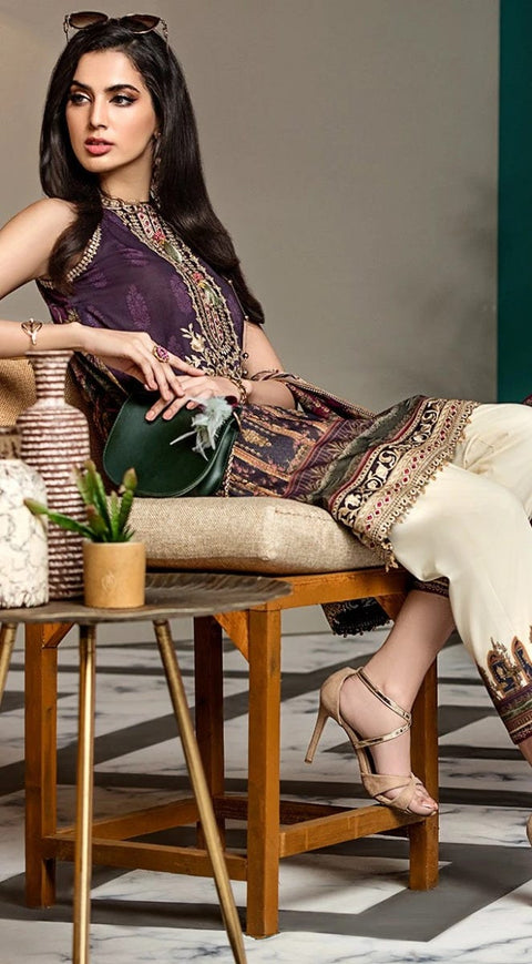 Luxury Ready to Wear Viva Lawn Collection of Anaya by Kiran Chudhry 7A