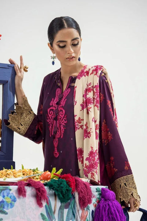 Sana Safinaz Mahay Ready to Wear 3 Pcs Winter Collection 02A