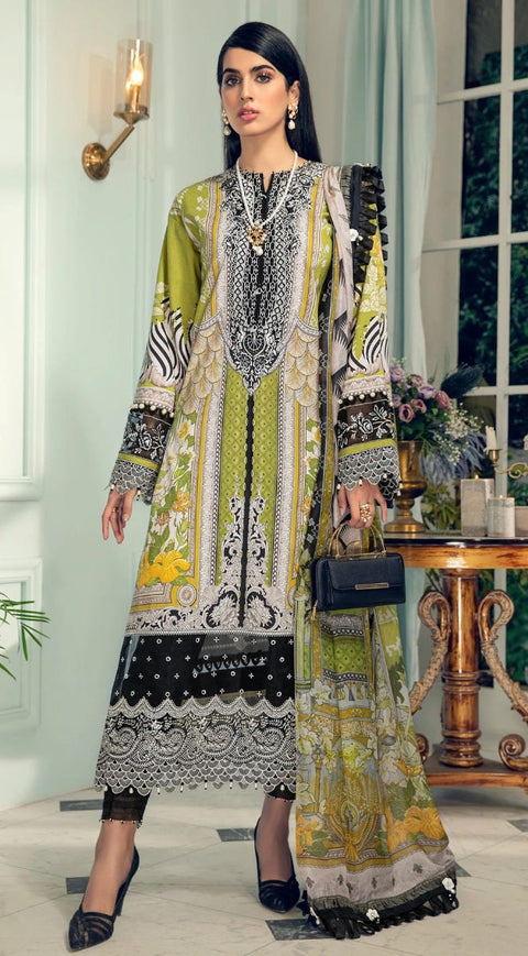 Luxury Lawn Ready to Wear 3 Pcs Dress of Anaya by Kiran Chaudhry 9A