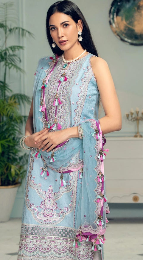 Luxury Lawn Ready to Wear 3 Pcs Dress of Anaya by Kiran Chaudhry 5A