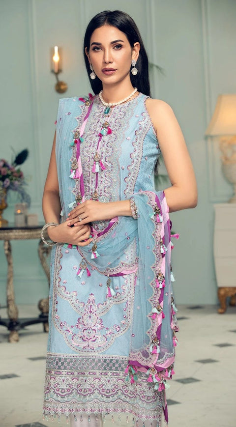 Luxury Lawn Ready to Wear 3 Pcs Dress of Anaya by Kiran Chaudhry 5A