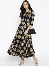 Block Printed Ready to Wear dress by Zaiwa