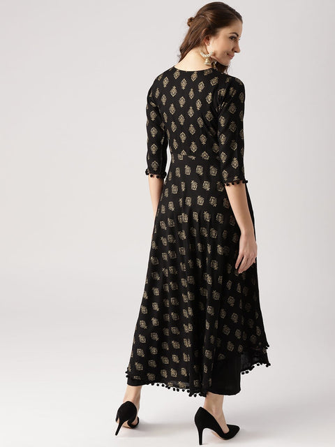 Block Printed Ready to Wear dress by Zaiwa