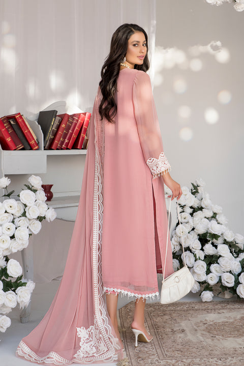 Aleezay Formal Chiffon Dress 01