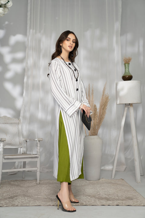 Gul Warun Linen Long Dress GWFE01