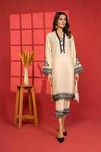 Miski 2pc Linen Embroidered Dress 07