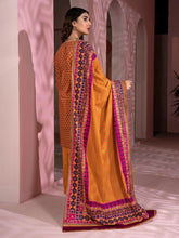 3pc LimeLight Khaddar Dress U2107-Orange