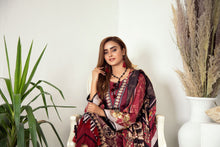 Winter Ready to Wear Embroidered Dress with Shawl by Aleezay 15