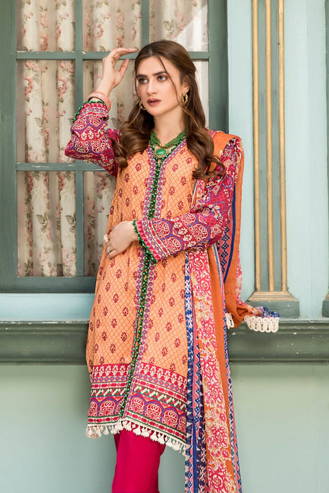 Spring Ready to Wear 3 Pcs Embroidered Collection by Aleezay 11