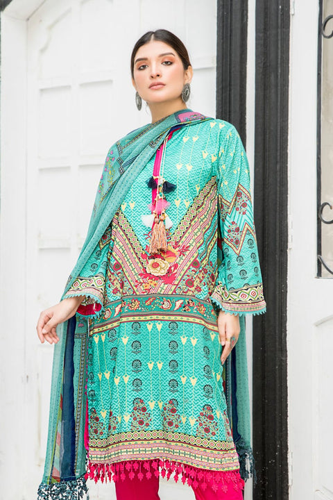 Spring Ready to Wear 3 Pcs Embroidered Collection by Aleezay 13