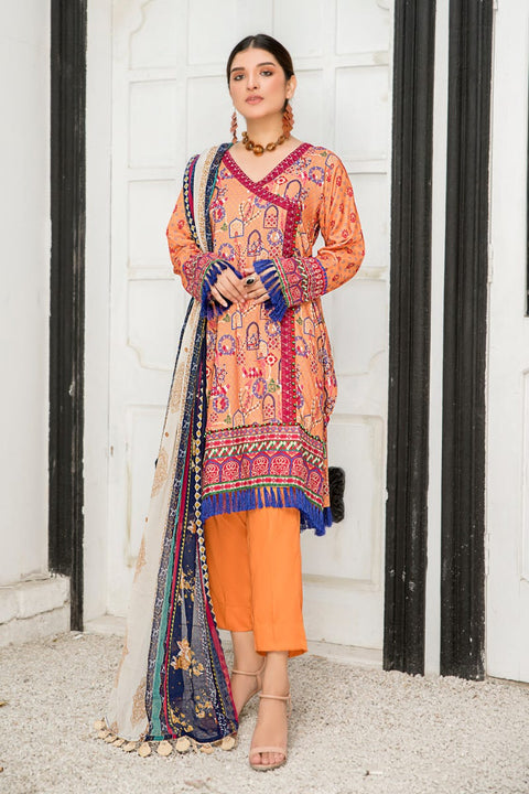 Spring Ready to Wear 3 Pcs Embroidered Collection by Aleezay 14