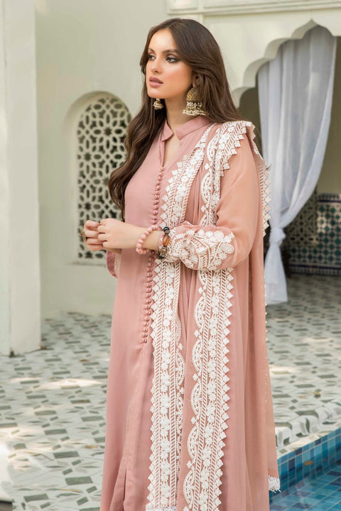 Chiffon Ready to Wear Embroidered Collection by Aleezay 01