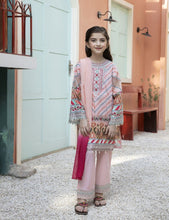 Kids Mona Ready to Wear 3 Pcs Embroidered Lawn Collection 07