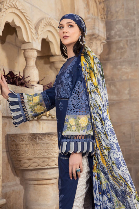 Maria B Luxury Lawn Ready to Wear Collection 8A