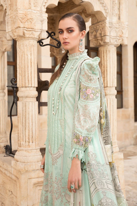 Maria B Luxury Lawn Ready to Wear Collection 15A