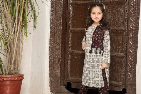 Kids Eid Ready to Wear 2 Pcs Collection by Zaiwa 09