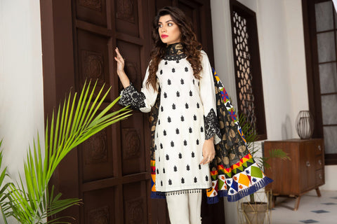 Gulwarun Ready to Wear 3Pcs Embroidered Collection 11