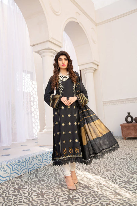 Gulwarun Winter Ready to Wear 3Pcs Embroidered Collection 02