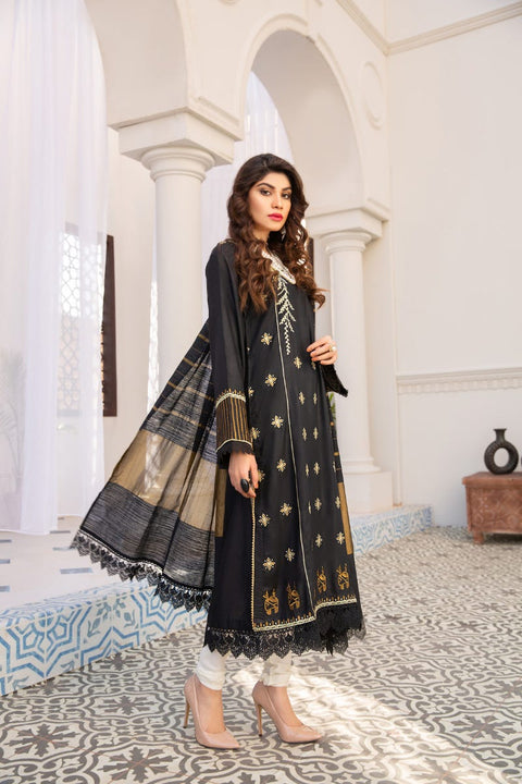 Gulwarun Winter Ready to Wear 3Pcs Embroidered Collection 02