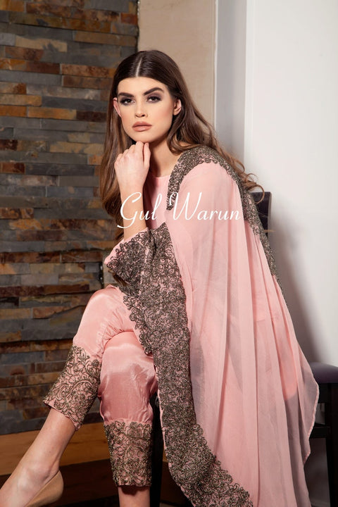 Peony Pure Chiffon Eid Collection by Gulwarun