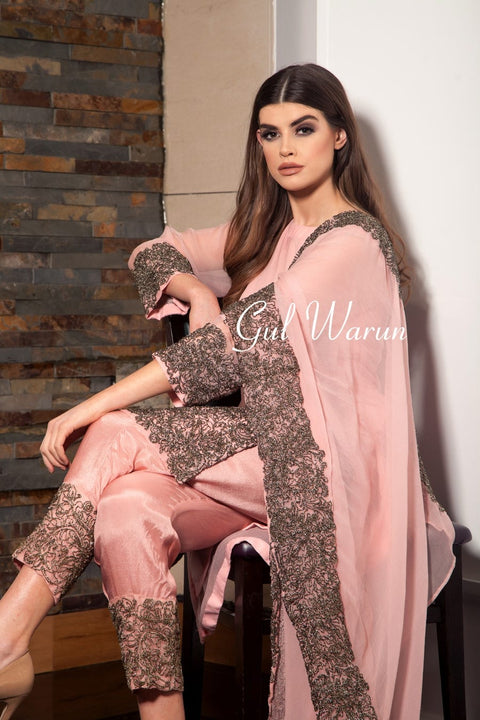 Peony Pure Chiffon Eid Collection by Gulwarun