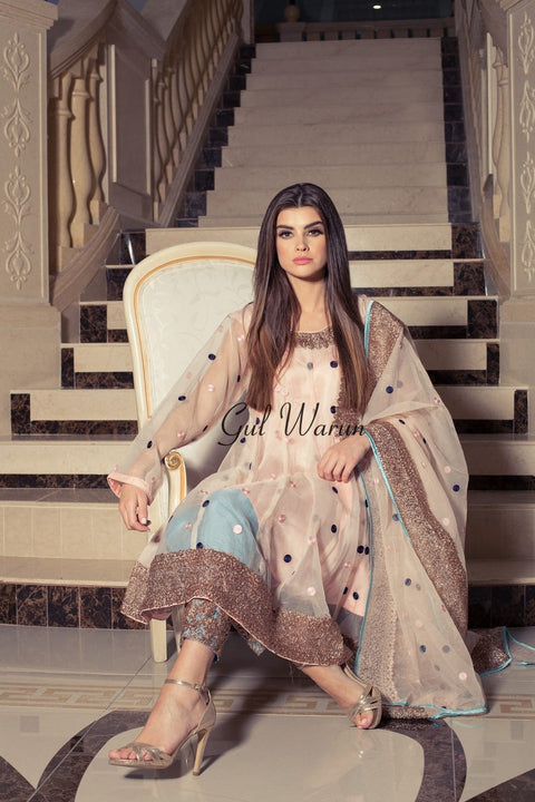 Pastel Lux Luxury Formal Dress by Gulwarun