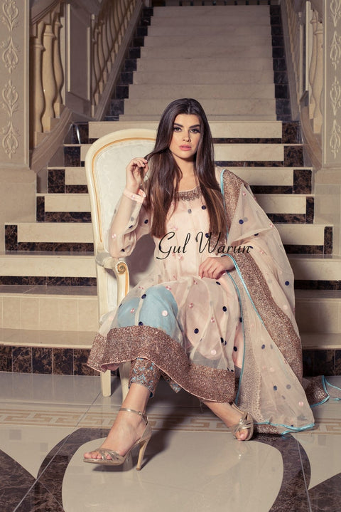 Pastel Lux Luxury Formal Dress by Gulwarun