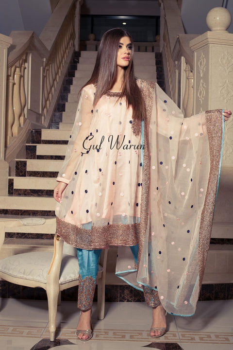 Pastel Lux Luxury Formal Dress by Gulwarun