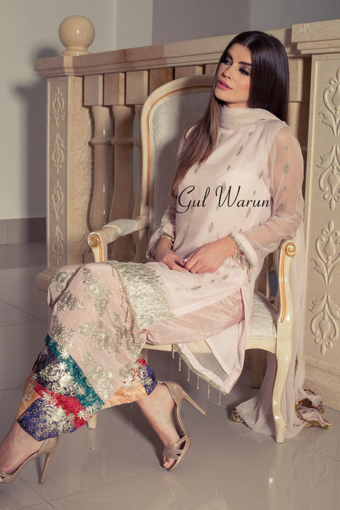 Pink Charm Luxury Formal Dress by Gulwarun