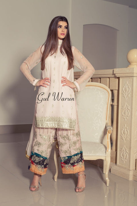 Pink Charm Luxury Formal Dress by Gulwarun