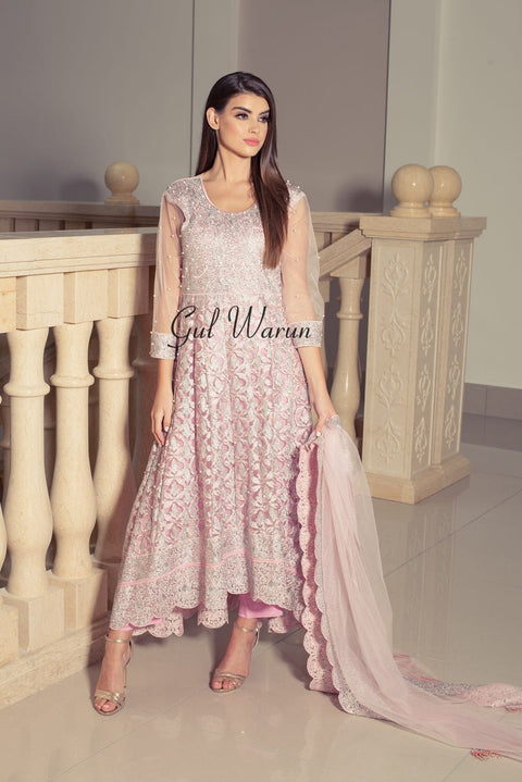 Pretty Pink Luxury Formal Dress by Gulwarun