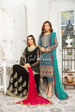 Gulwarun Formal Ready to Wear Chiffon Embroidered Dress 08