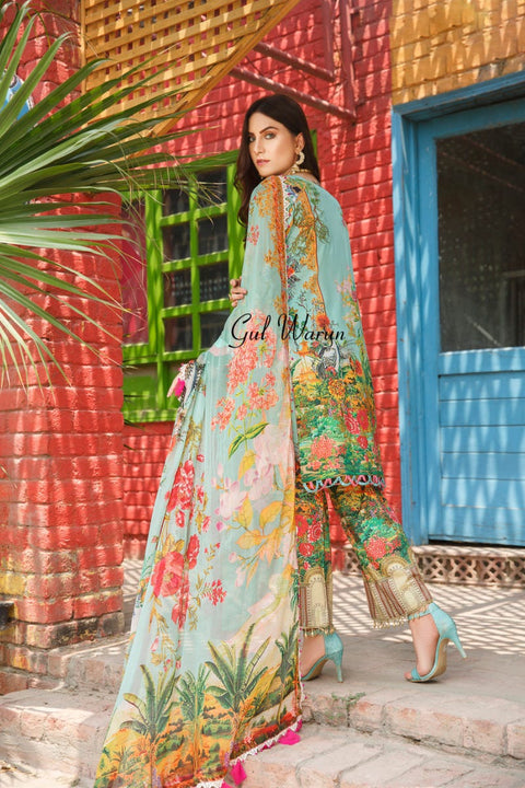 Gulwarun Eid Lawn Ready to Wear Collection 04