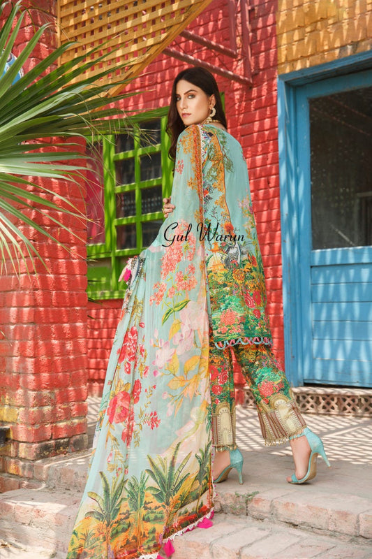 Gulwarun Eid Lawn Ready to Wear Collection 04