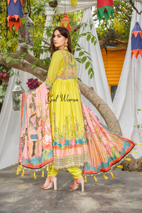 Gulwarun Eid Lawn Ready to Wear Collection 06