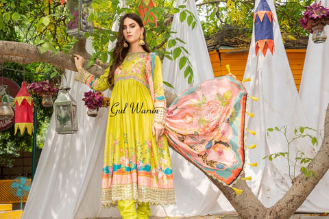 Gulwarun Eid Lawn Ready to Wear Collection 06