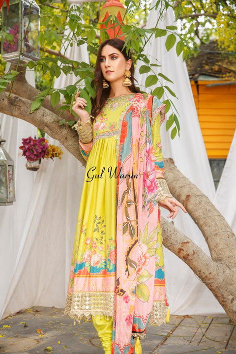 Gulwarun Eid Lawn Ready to Wear Collection 06