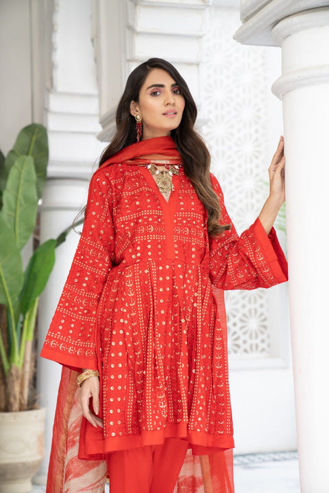 Eid Ready to Wear Embroidered Collection by Gulwarun 01