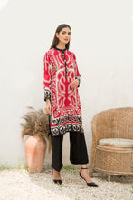 Winter 2 Pcs Linen Embroidered Dress by Hemline 03