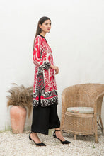 Winter 2 Pcs Linen Embroidered Dress by Hemline 03