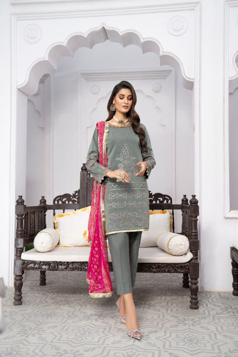 Ready to Wear 3 Pcs Eid Lawn Collection by Gulwarun 09