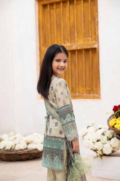 Kids Ready to Wear Haseen Lawn Embroidered Collection 05