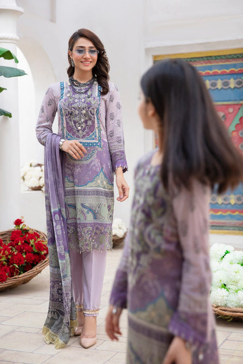 Kids Ready to Wear Haseen Lawn Embroidered Collection 01